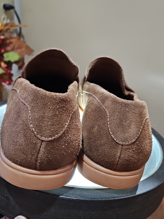 Collars & Co. Men’s Brown Suede Penny Loafers main image 13
